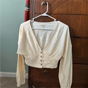 Madewell Cream Women's Sweatshirt